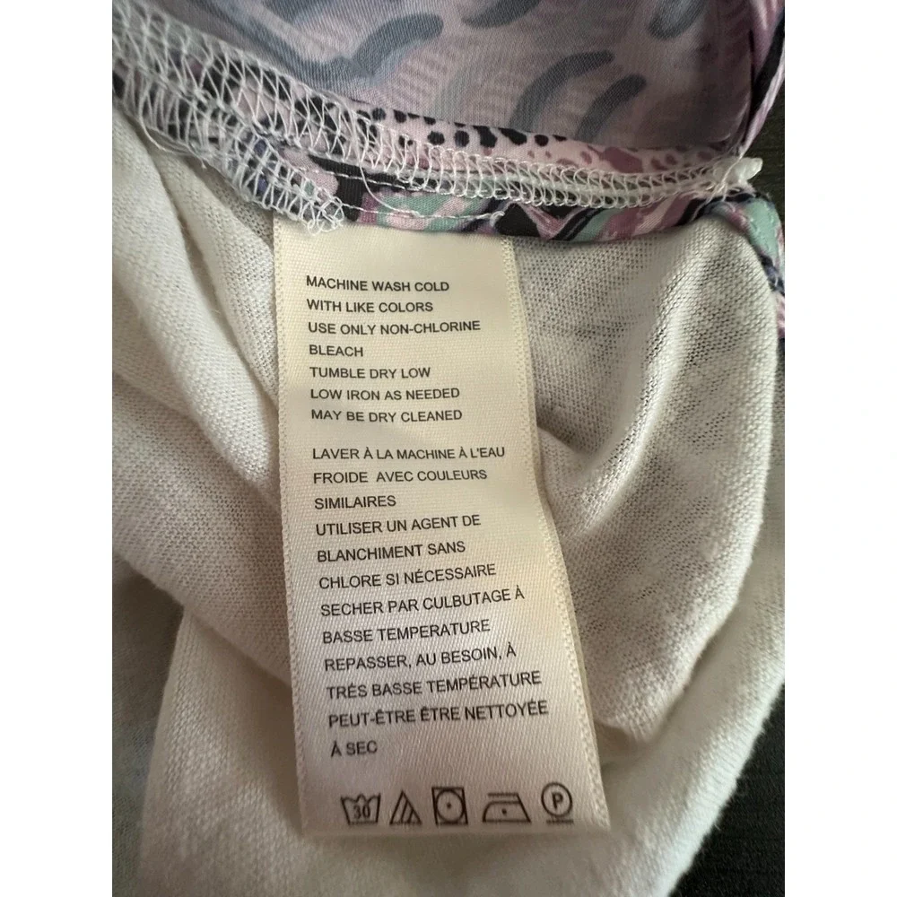 Free People Pick Your Scarf Maxi‎ Tee Womens Size S Linen Blend Top Boho